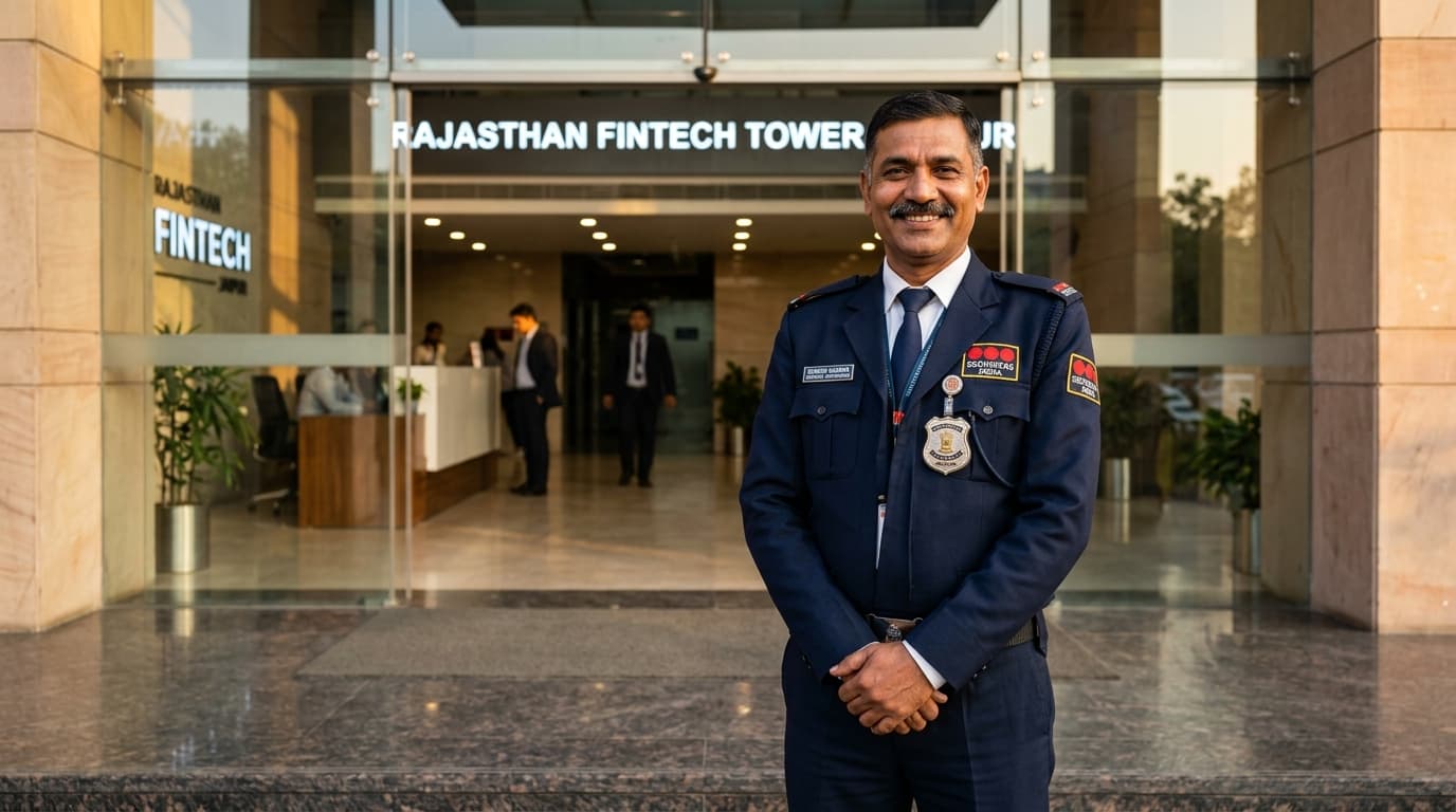 Silbar Security Guard Services in Jaipur: Security With Smiles — Silbar Security Services Pvt. Ltd. blog cover