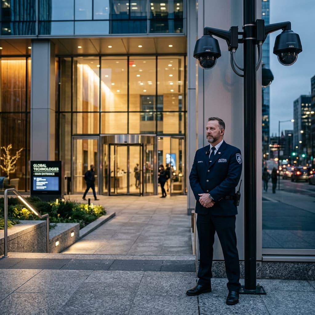 CCTV vs. Manned Guarding: Finding the Right Balance
